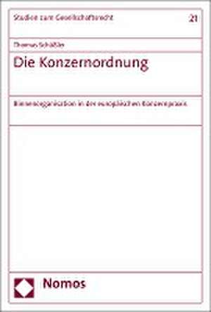 Die Konzernordnung de Thomas Schüßler