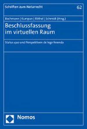 Beschlussfassung im virtuellen Raum de Christian Bochmann