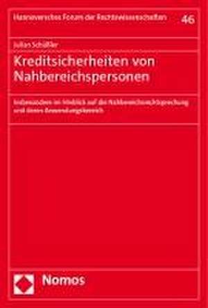 Kreditsicherheiten von Nahbereichspersonen de Julian Schüßler