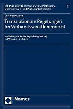 Transnationale Regelungen im Verbandssanktionenrecht de Cora Brickenkamp