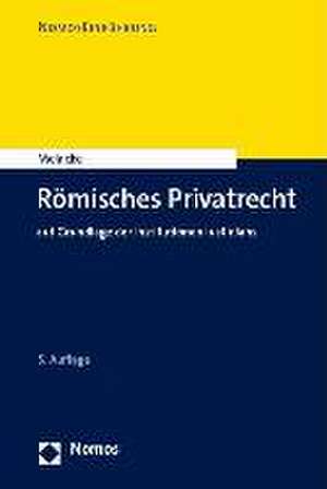 Römisches Privatrecht de Jens Peter Meincke