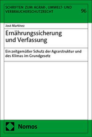 Ernährungssicherung und Verfassung de José Martínez