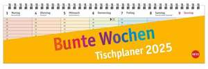 Bunte Wochen Wochenquerplaner 2025 de |Heye