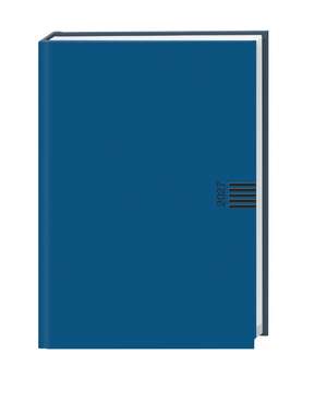 Wochen-Cheftimer A5, blau 2027