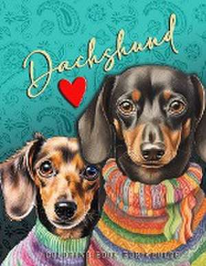 Dachshund Coloring Book for Adults de Monsoon Publishing