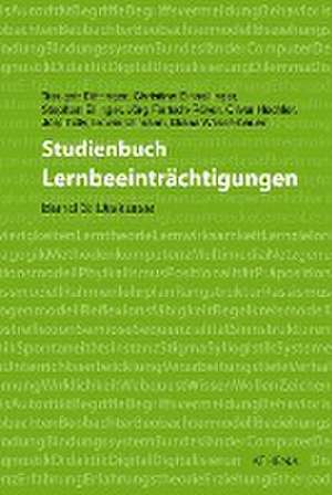 Studienbuch Lernbeeinträchtigungen de Traugott Böttinger