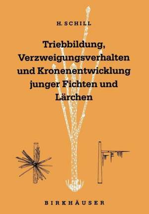 Triebbildung, Verzweigungsverhalten und Kronenentwicklung junger Fichten und Lärchen: including a comprehensive summary in English de Harald Schill