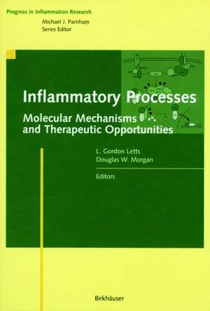 Inflammatory Processes: Molecular Mechanisms and Therapeutic Opportunities de L. Gordon Letts