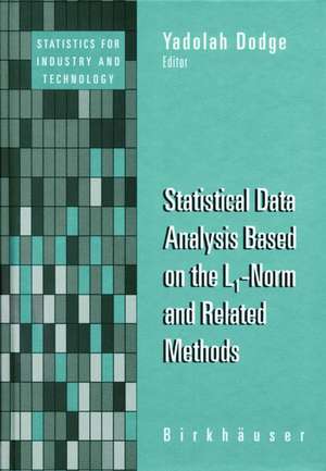 Statistical Data Analysis Based on the L1-Norm and Related Methods de Yadolah Dodge