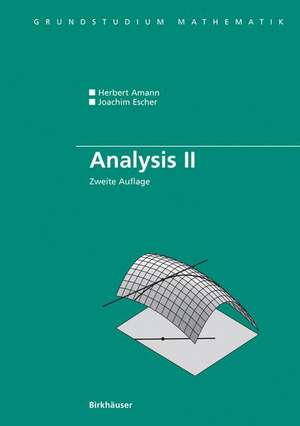 Analysis II de Herbert Amann