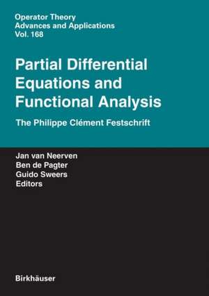 Partial Differential Equations and Functional Analysis: The Philippe Clément Festschrift de Erik Koelink