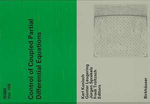 Control of Coupled Partial Differential Equations de Karl Kunisch