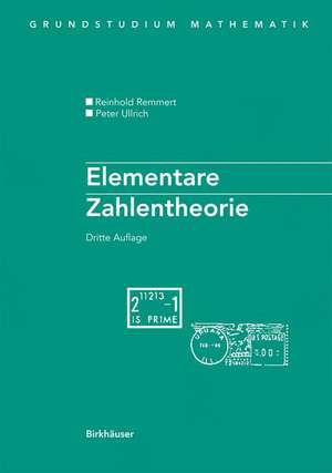 Elementare Zahlentheorie de Reinhold Remmert