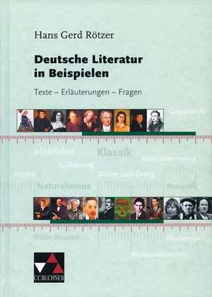 Deutsche Literatur in Beispielen de Hans Gerd Rötzer