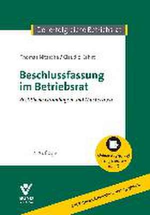 Beschlussfassung im Betriebsrat de Thomas Nitzsche