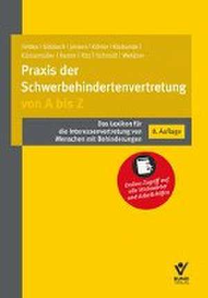 Praxis der Schwerbehindertenvertretung von A bis Z de Werner Feldes