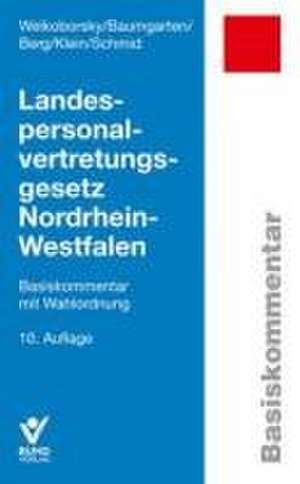 Landespersonalvertretungsgesetz Nordrhein-Westfalen de Horst Welkoborsky