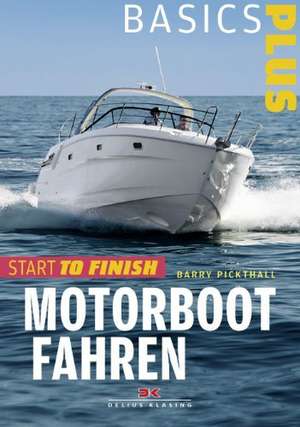 Motorbootfahren de Barry Pickthall