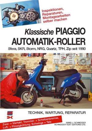 Klassische Piaggio Automatik-Roller de Hans-Jürgen Schneider