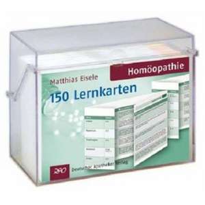 Homöopathie-Lernkarten de Matthias Eisele