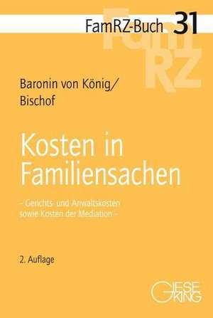 Kosten in Familiensachen de Renate von König