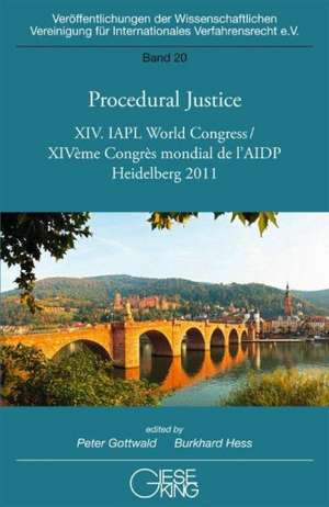 Procedural Justice de Peter Gottwald