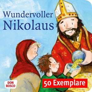 Wundervoller Nikolaus. Die Geschichte vom heiligen Nikolaus. Mini-Bilderbuch. Paket mit 50 Exemplaren zum Vorteilspreis de Bettina Herrmann