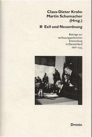 Exil und Neuordnung de Claus-Dieter Krohn