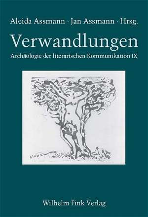 Verwandlungen de Aleida Assmann