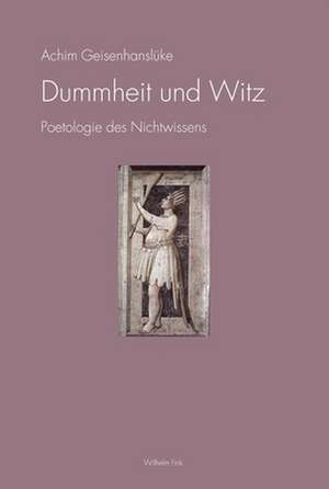 Dummheit und Witz de Achim Geisenhanslüke