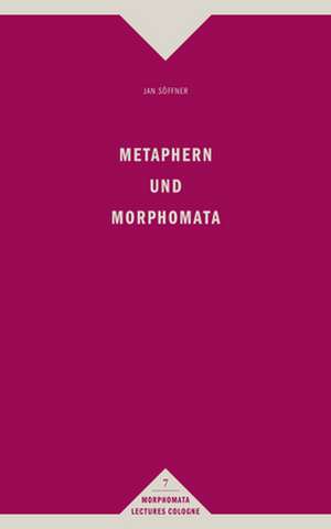 Metaphern und Morphomata de Jan Söffner