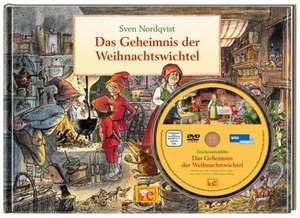 Das Geheimnis der Weihnachtswichtel mit DVD de Sven Nordqvist