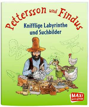 Pettersson & Findus - Knifflige Labyrinthe und Suchbilder de Christian Becker