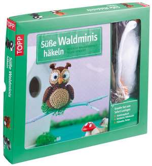 Kreativ-Set Süße Waldminis häkeln de Esther Konrad