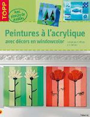 Peintures à l'acrylique avec décors en windowcolor