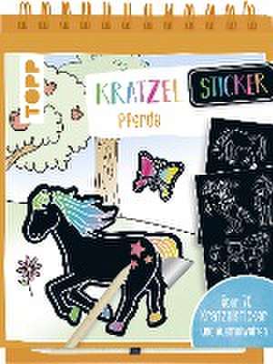 Kratzel-Stickerbuch Pferde de Frechverlag