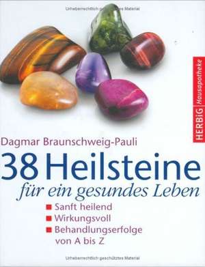 38 Heilsteine für ein gesundes Leben de Dagmar Braunschweig-Pauli