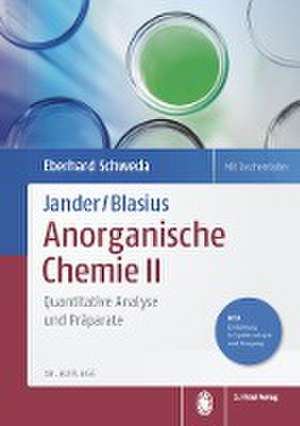 Jander/Blasius | Anorganische Chemie II de Eberhard Schweda