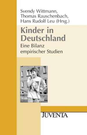 Kinder in Deutschland de Svendy Wittmann