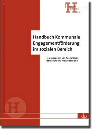 Handbuch Kommunale Engagementförderung im sozialen Bereich de Ansgar Klein