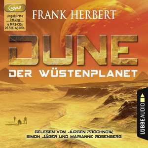 Dune: Der Wüstenplanet / 4 MP3-CDs de Frank Herbert