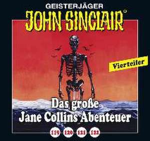 Das groáe Jane Collins Abenteuer 119-122 de John Sinclair