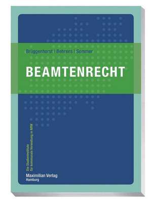 Beamtenrecht de Sven Brüggenhorst