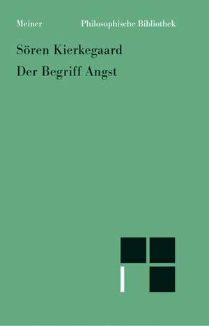 Der Begriff Angst de Hans Rochol