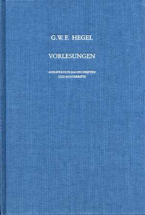 Vorlesungen über die Philosophie des Geistes de Georg Wilhelm Friedrich Hegel