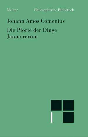 Die Pforte der Dinge de Johann A. Comenius