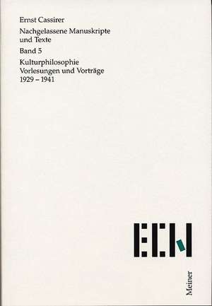 Zur Kulturphilosophie und zum Problem des Ausdrucks de Ernst Cassirer