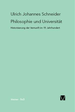 Philosophie Und Universitat: Thomas Von Aquin Und Die Scholastik de Ulrich J. Schneider