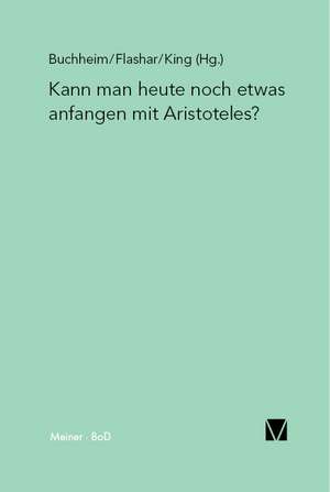 Kann Man Heute Noch Etwas Anfangen Mit Aristoteles?: Martin Heidegger Und Roman Jakobson de Thomas Buchheim