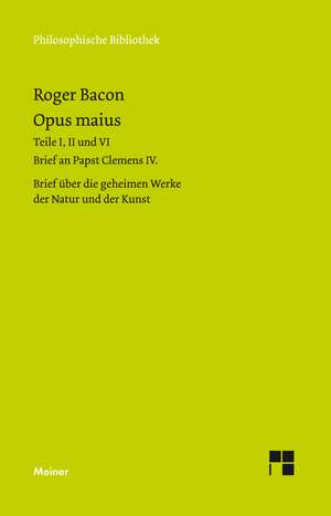 Opus maius de Roger Bacon